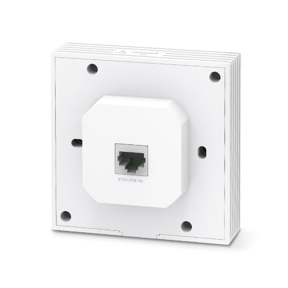 Access Point Wi-Fi 6, AX3000 Dual-Band, 3/5 dBi, 2 x RJ45 Gigabit, PoE - TP-Link Omada EAP650-wall