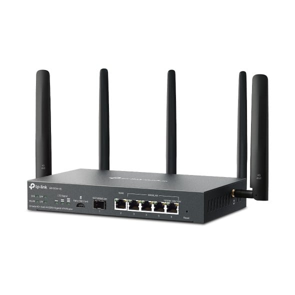TP-LINK ER706W-4G – Router 4G+, Wi-Fi 6, AX3000, Nano SIM, 1 x SFP Gigabit, 5 x RJ45 Gigabit - TP-Link Omada ER706W-4G Router 4G+, Wi-Fi 6, AX3000, Nano SIM, 1 x SFP Gigabit, 5 x RJ45 Gigabit - TP-Link Omada ER706W-4G – TP-LINK ER706W-4G