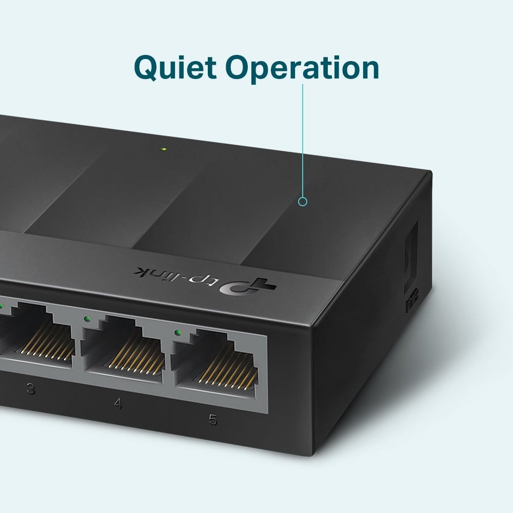 Switch LiteWave LS1005G, 5 porturi RJ45 Gigabit, Unmanaged - TP-Link LS1005G