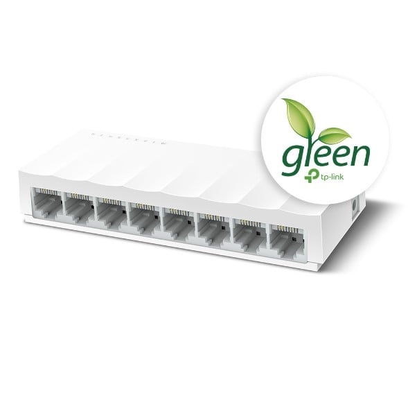 Switch LiteWave, 8 porturi RJ45 10/100 Mbps, Unmanaged - TP-Link LS1008