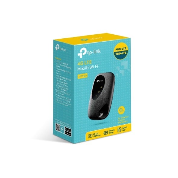 TP-LINK M7200 – Router portabil 4G, Wi-Fi 4, SIM, Baterie 2000 mAh - TP-Link M7200 Router portabil 4G, Wi-Fi 4, SIM, Baterie 2000 mAh - TP-Link M7200 – TP-LINK M7200