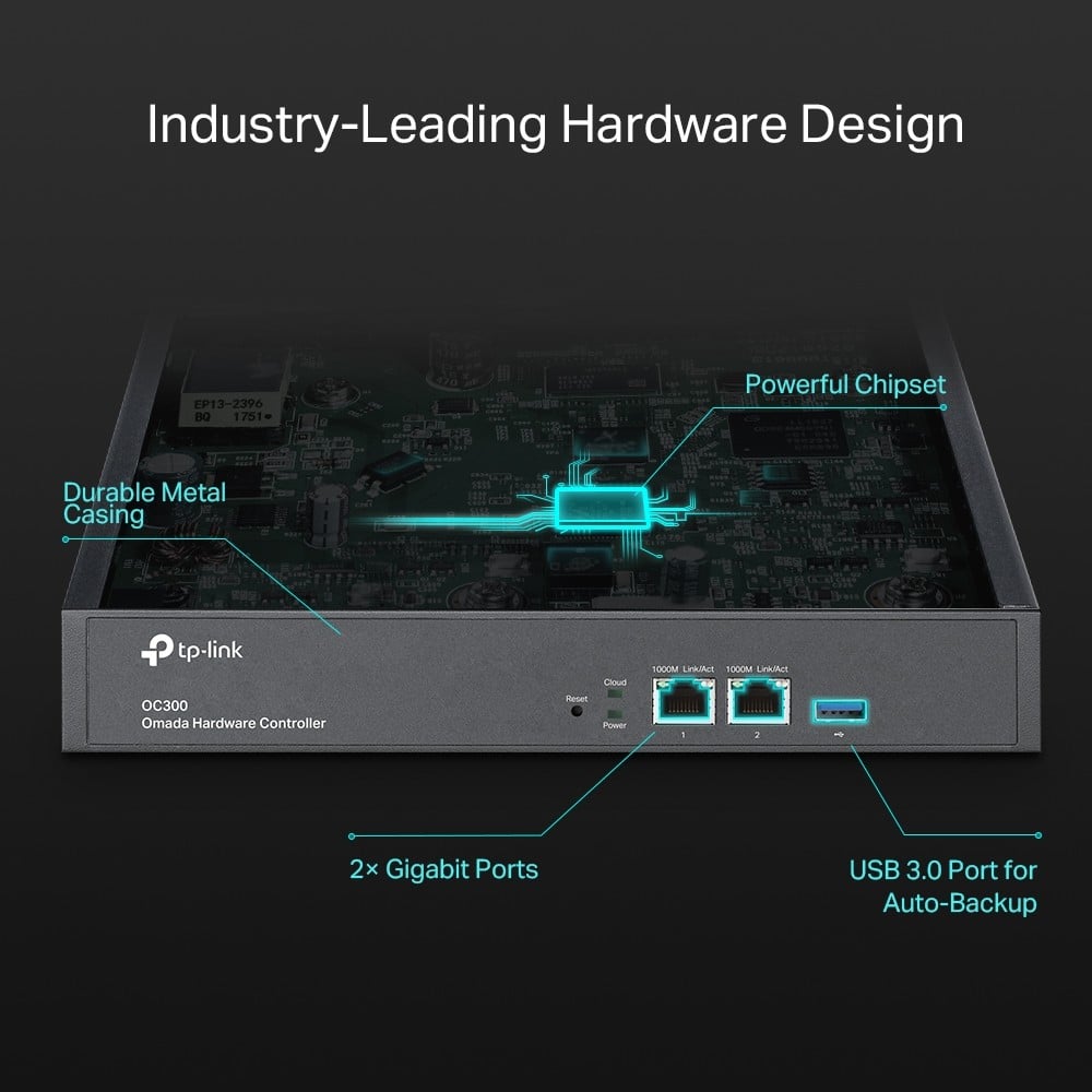 Controller Hardware OC300, Rack-mountable - TP-Link Omada OC300 – TP-LINK OC300