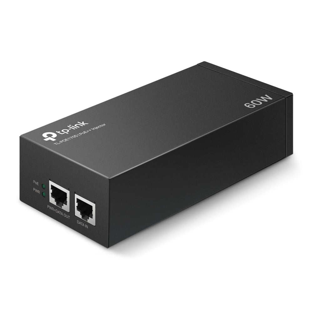 Injector PoE++, 2 x RJ45 Gigabit, 60W - TP-Link Omada POE170S – TP-LINK POE170S