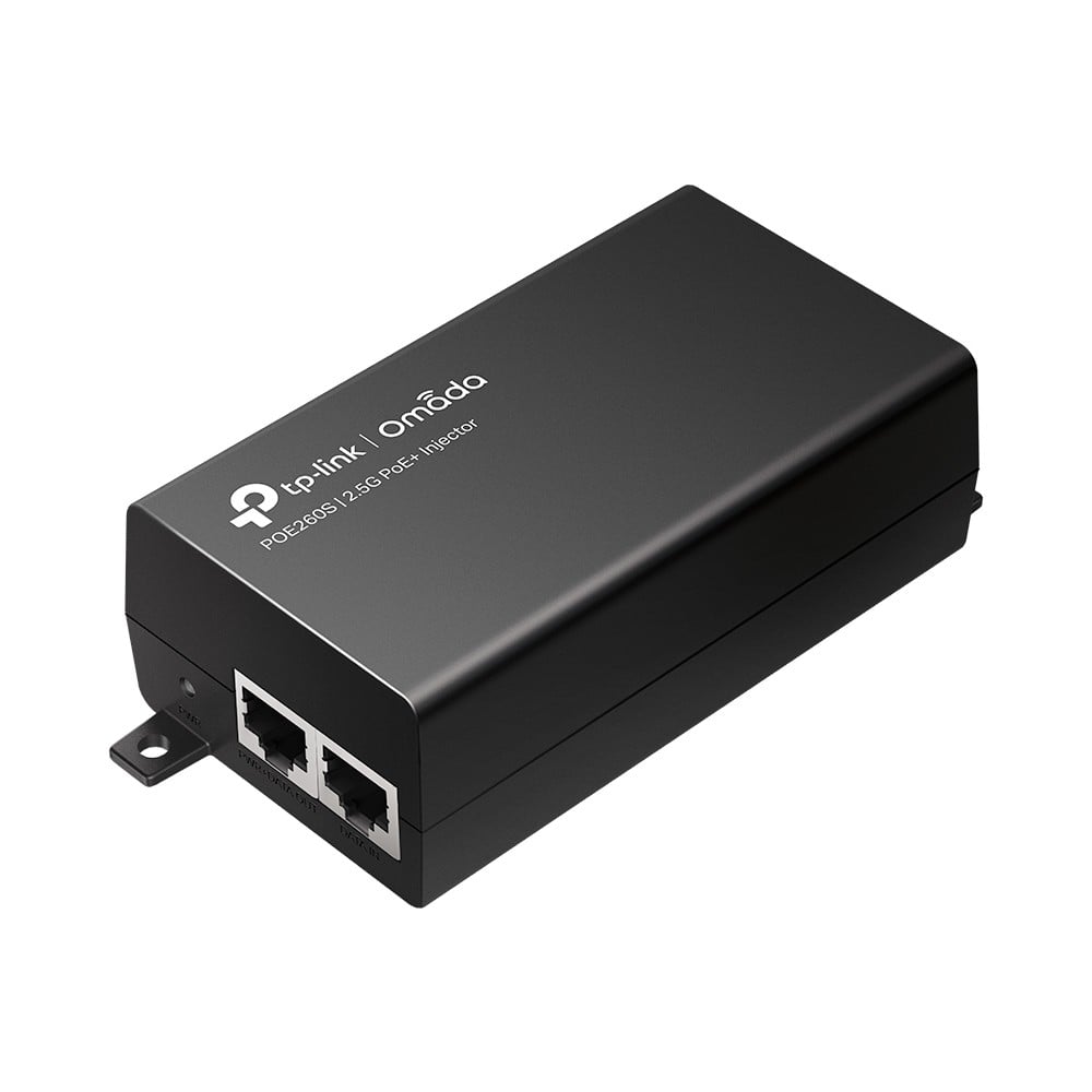 Injector PoE+, 2 x RJ45 2.5G, 30W - TP-Link Omada POE260S – TP-LINK POE260S
