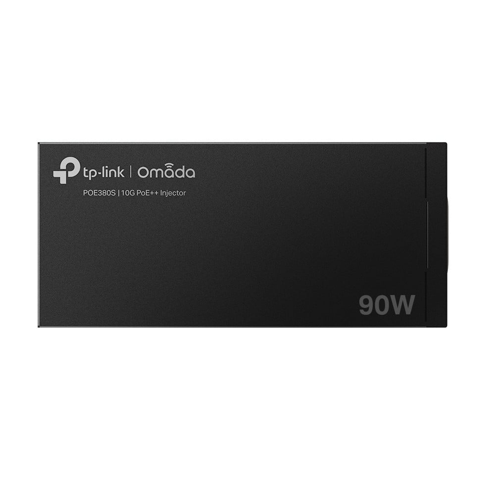 POE380S | TP-LINK | Injector Hi-PoE, 2 x RJ45 10G, 90W - TP-Link Omada POE380S Injector Hi-PoE, 2 x RJ45 10G, 90W - TP-Link Omada POE380S
