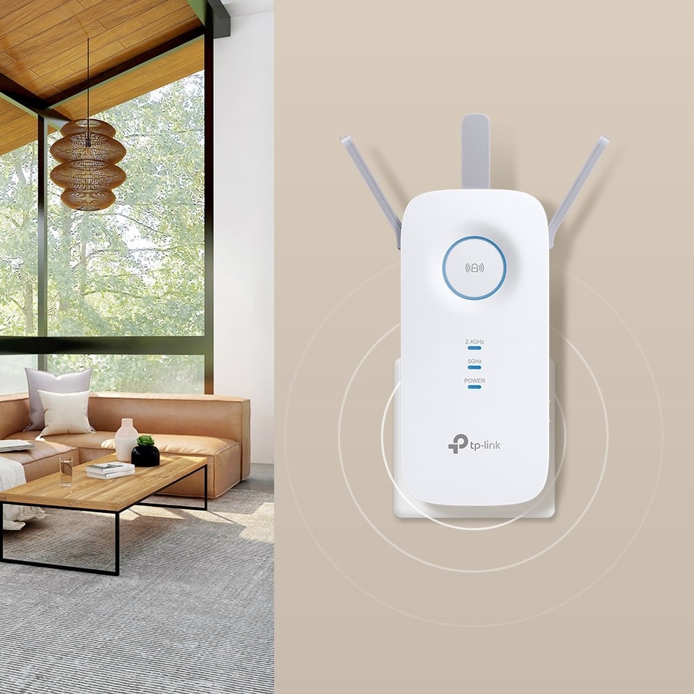 Wireless Range Extender TP-LINK RE550 AC1900, Wi-Fi 6, Dual-Band - TP-LINK RE550