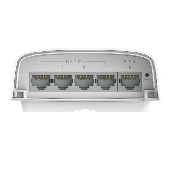 Switch exterior 4 porturi PoE RJ45 Gigabit, 1 x RJ45 1G PoE IN, L2 Management, IP55 - TP-Link Omada SG2005P-PD – TP-LINK SG2005P-PD