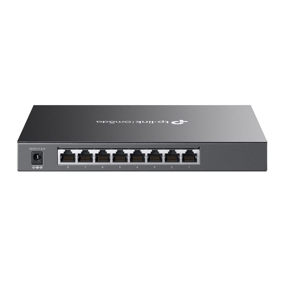 Switch 4 porturi RJ45 Gigabit PoE, 4 x RJ45 Gigabit, Buget PoE 62W, Management - TP-Link Omada SG2008P – TP-LINK SG2008P
