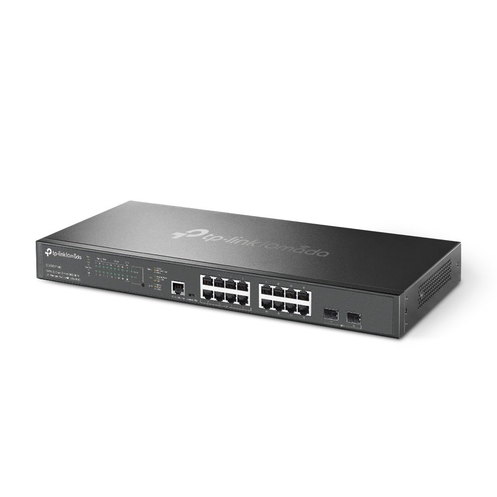 SG3218XP-M2 | TP-LINK | Switch 8 porturi PoE RJ45 2.5G, 8 x RJ45 2.5G, 2 x SFP+ 10G, L2 Management, 1U - TP-Link Omada SG3218XP-M2 Switch 8 porturi PoE RJ45 2.5G, 8 x RJ45 2.5G, 2 x SFP+ 10G, L2 Management, 1U - TP-Link Omada SG3218XP-M2