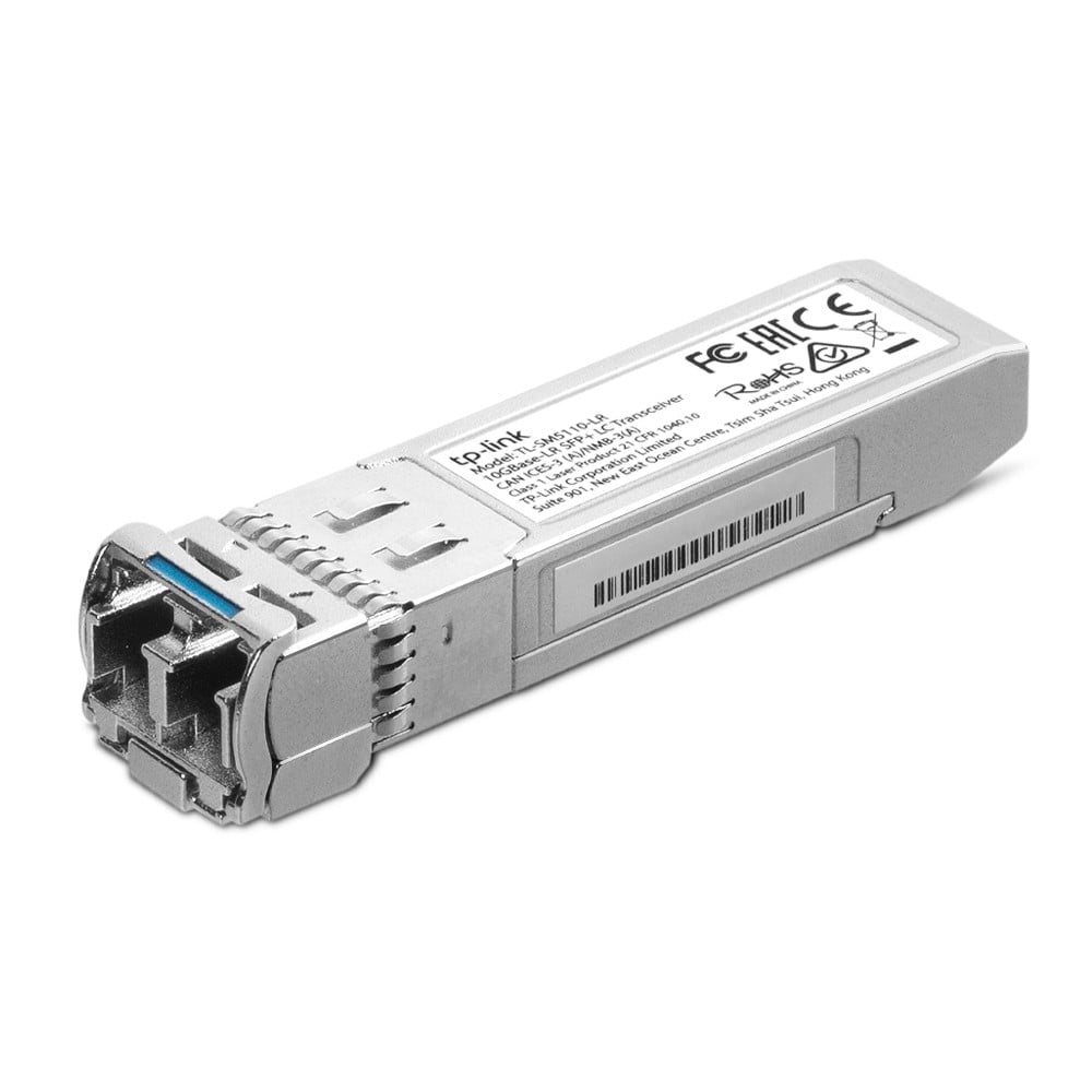 SM5110-LR | TP-LINK | Modul SFP+, 10G, SM, 10 km, 1310nm, Duplex LC/UPC - TP-Link Omada SM5110-LR Modul SFP+, 10G, SM, 10 km, 1310nm, Duplex LC/UPC - TP-Link Omada SM5110-LR