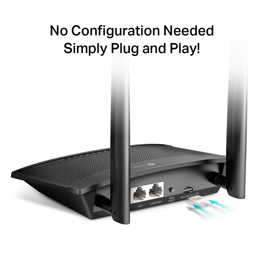 TP-LINK TL-MR100 – Router wireless TP-Link TL-MR100, N300, 4G LTE TL-MR100 Router wireless TP-Link TL-MR100, N300, 4G LTE TL-MR100 – TP-LINK TL-MR100