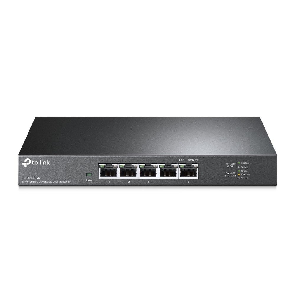 TP-LINK TL-SG105-M2 – Switch 5 porturi RJ45 2.5G, Unmanaged - TP-Link TL-SG105-M2 Switch 5 porturi RJ45 2.5G, Unmanaged - TP-Link TL-SG105-M2 – TP-LINK TL-SG105-M2