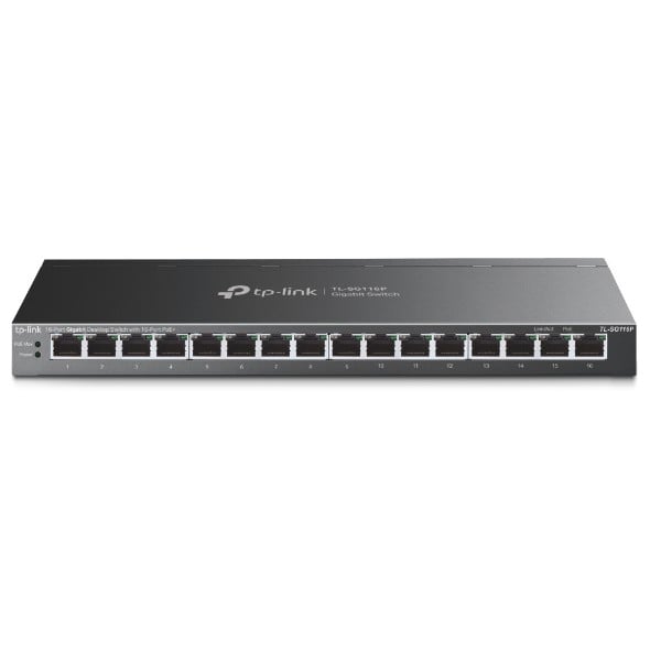 TL-SG116P | TP-LINK | Switch 16 porturi PoE+ RJ45 Gigabit, Unmanaged - TP-Link TL-SG116P Switch 16 porturi PoE+ RJ45 Gigabit, Unmanaged - TP-Link TL-SG116P