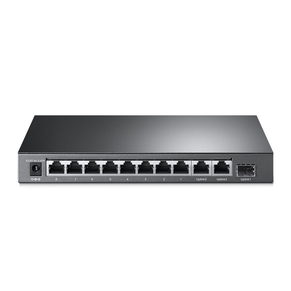 TL-SG1210MP | TP-LINK | Switch 8 x RJ45 1G PoE, 1 x RJ45 1G, 1 x combo RJ45/SFP 1G, Buget PoE 123W, Unmanaged - TP-Link TL-SG1210MP Switch 8 x RJ45 1G PoE, 1 x RJ45 1G, 1 x combo RJ45/SFP 1G, Buget PoE 123W, Unmanaged - TP-Link TL-SG1210MP