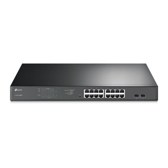 TL-SG1218MPE | TP-LINK | Switch 16 porturi PoE+ Gigabit, 2 porturi RJ45 Gigabit, 2 x Combo SFP Gigabit, Managed - TP-Link TL-SG1218MPE Switch 16 porturi PoE+ Gigabit, 2 porturi RJ45 Gigabit, 2 x Combo SFP Gigabit, Managed - TP-Link TL-SG1218MPE