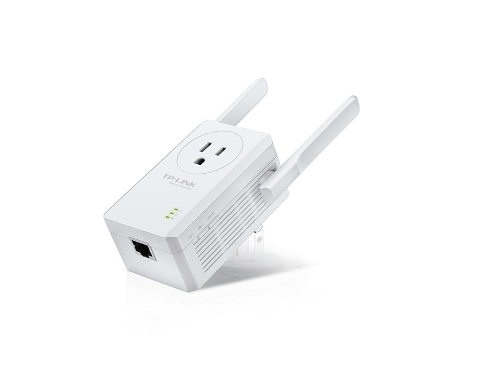 Range Extender Wi-Fi 4, 300 Mbps, Passthrough, 1 x RJ45 10/100 Mbps - TP-Link TL-WA860RE