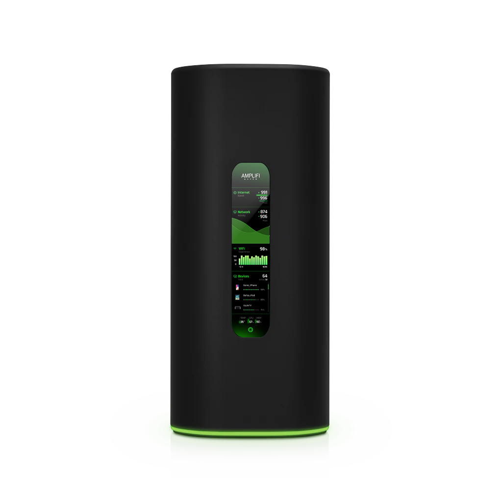 Ubiquiti AFI-ALN-R – Ubiquiti AFI-ALN-R AmpliFi Alien router wireless Gigabit Ethernet Bandă dublă (2.4 GHz/ 5 GHz) 5G Negru, Verde Ubiquiti AFI-ALN-R AmpliFi Alien router wireless Gigabit Ethernet Bandă dublă (2.4 GHz/ 5 GHz) 5G Negru, Verde – Ubiquiti AFI-ALN-R