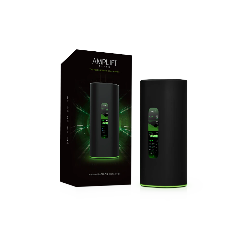 Ubiquiti AFI-ALN-R – Ubiquiti AFI-ALN-R AmpliFi Alien router wireless Gigabit Ethernet Bandă dublă (2.4 GHz/ 5 GHz) 5G Negru, Verde Ubiquiti AFI-ALN-R AmpliFi Alien router wireless Gigabit Ethernet Bandă dublă (2.4 GHz/ 5 GHz) 5G Negru, Verde – Ubiquiti AFI-ALN-R