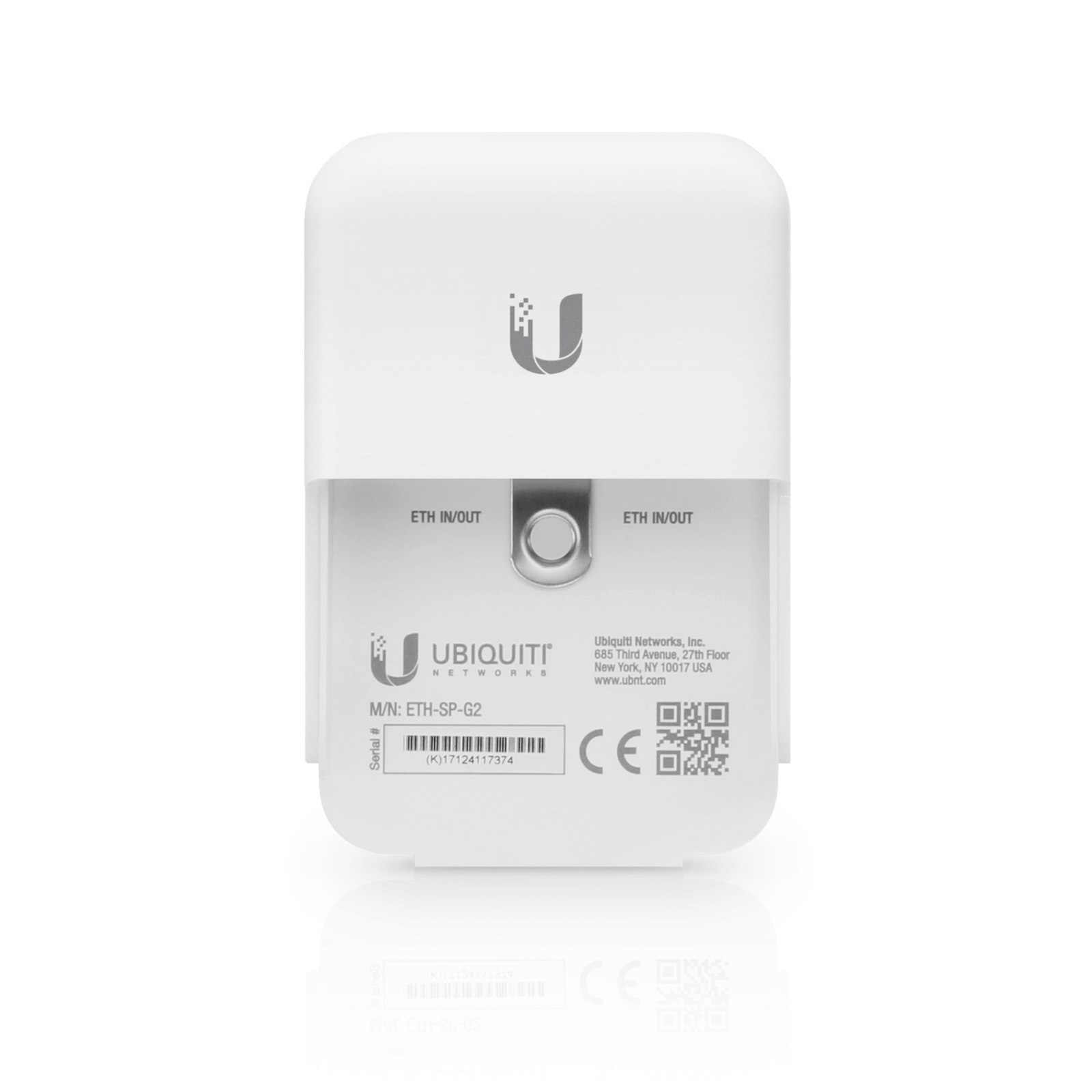 Ubiquiti Networks ETH-SP-G2 dispozitive de protecție la supratensiuni Alb – Ubiquiti ETH-SP-G2