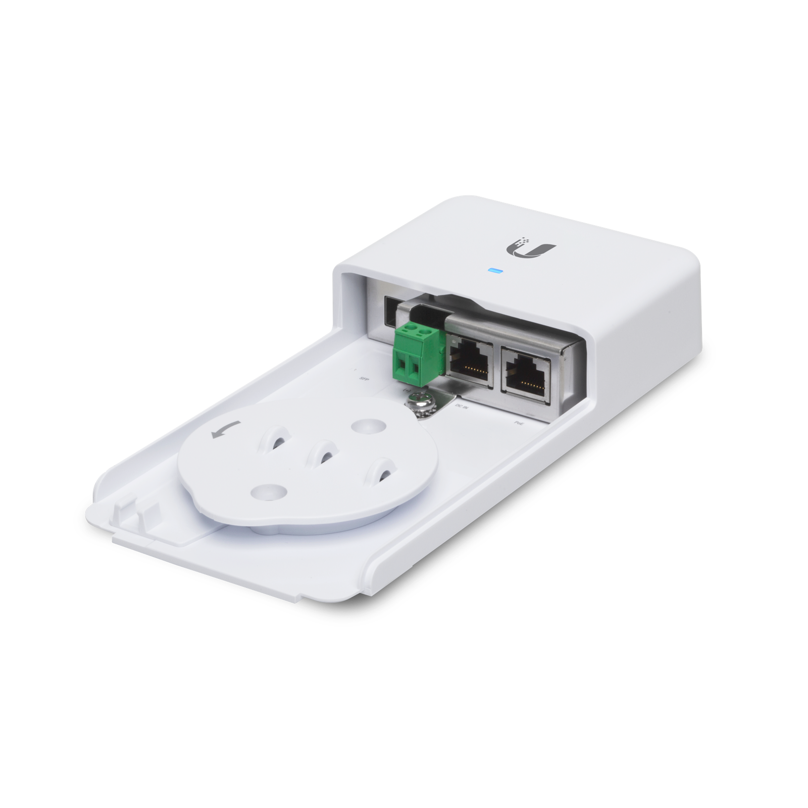 Ubiquiti Networks F-POE-G2 convertoare media pentru rețea Intern 1000 Mbit/s Alb – Ubiquiti F-POE-G2