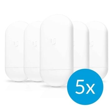 Ubiquiti LOCO5AC-5 Networks NanoStation 5AC Loco 450 Mbit/s Alb Power over Ethernet (PoE) Suport