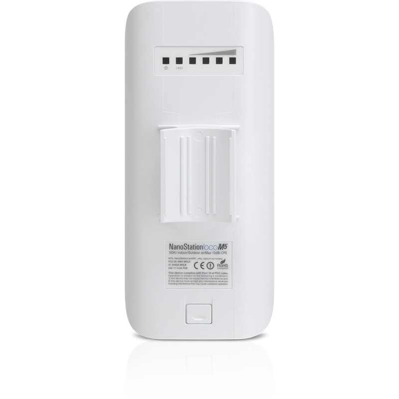 Ubiquiti LOCOM2 Networks NanoStation M2 150 Mbit/s Alb Power over Ethernet (PoE) Suport