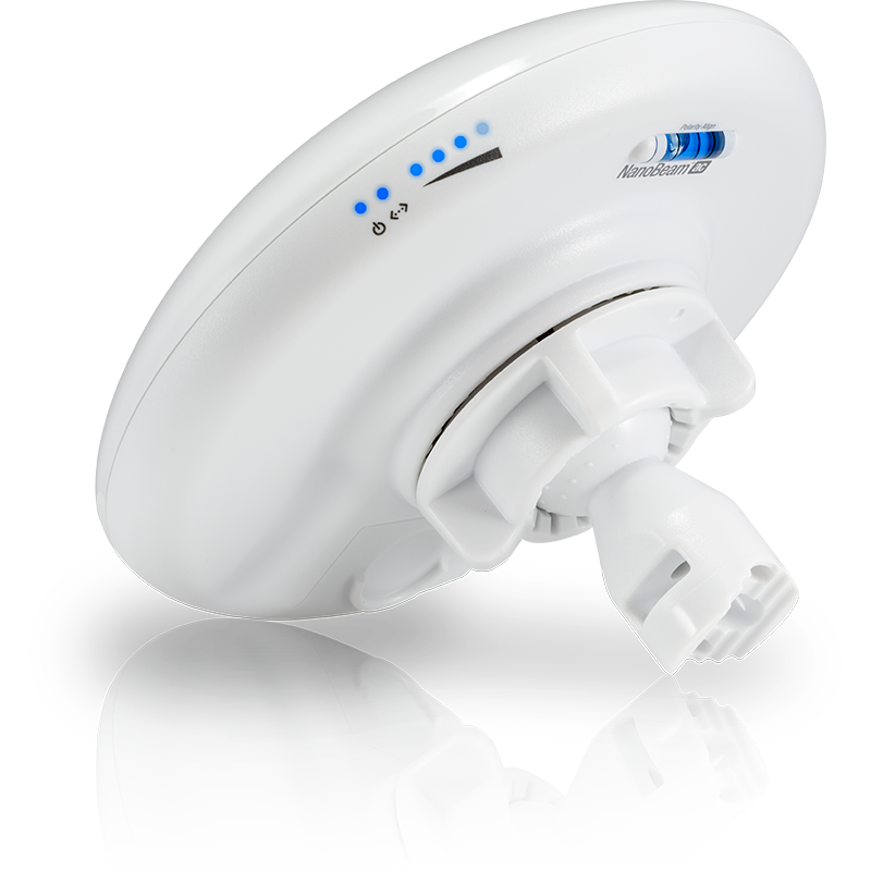 Ubiquiti NBE-2AC-13 Networks NanoBeam 2AC Alb Power over Ethernet (PoE) Suport