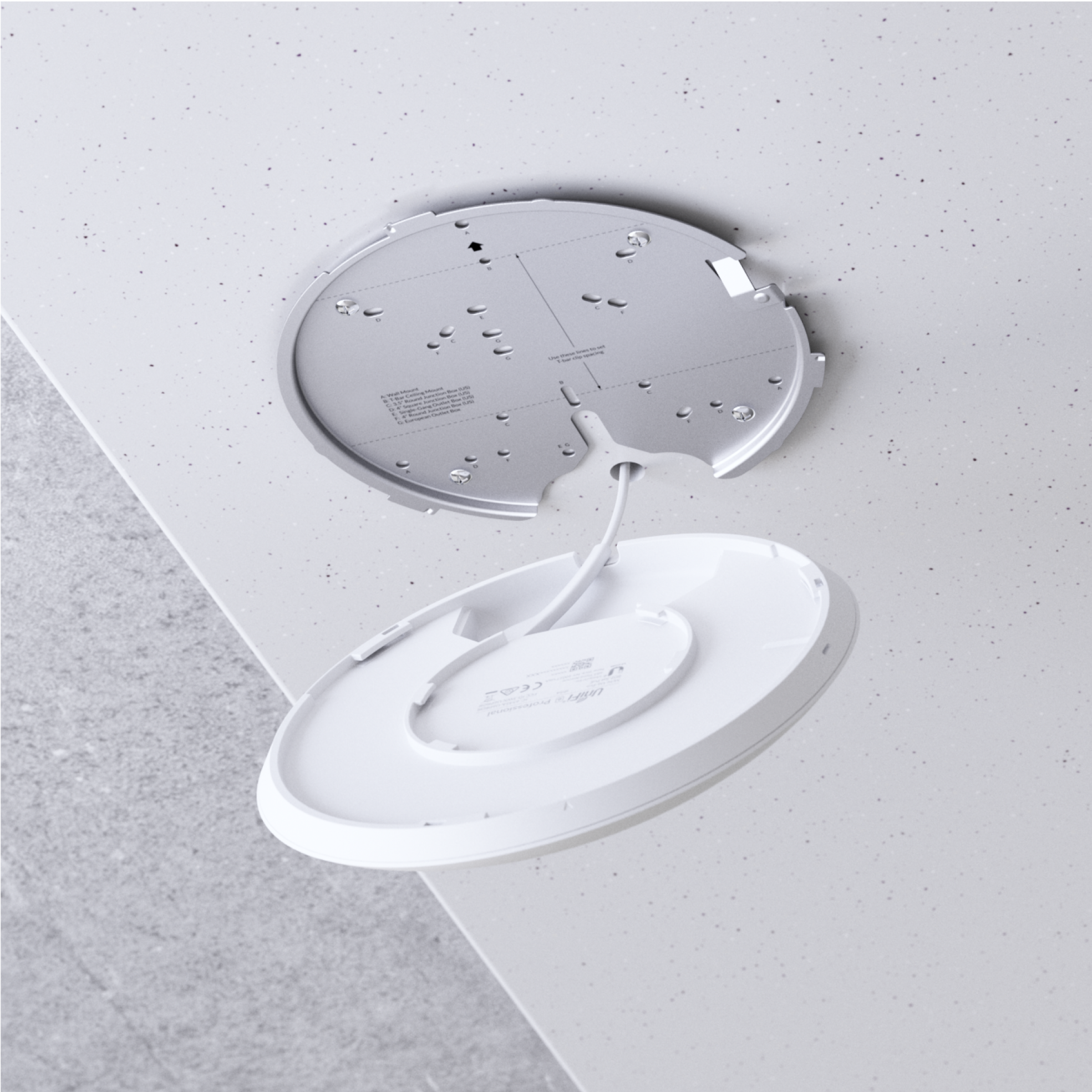 Ubiquiti U6-ENTERPRISE Networks UniFi6 Enterprise 4800 Mbit/s Alb Power over Ethernet (PoE) Suport