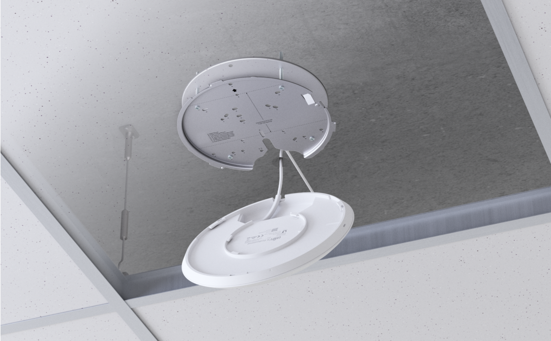 Ubiquiti U6-LR Networks UniFi 6 Long-Range 3000 Mbit/s Alb Power over Ethernet (PoE) Suport