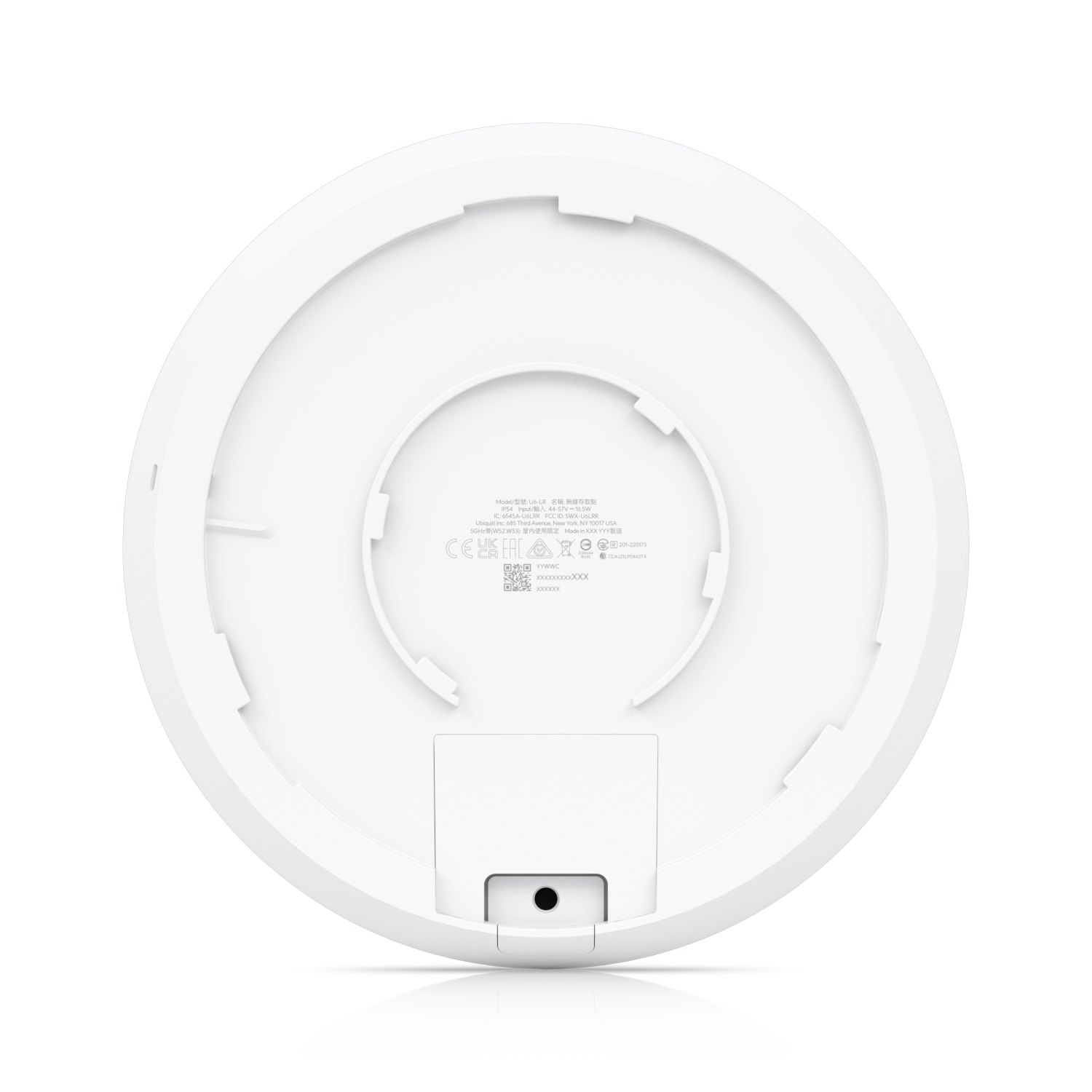 Ubiquiti U6-LR Networks UniFi 6 Long-Range 3000 Mbit/s Alb Power over Ethernet (PoE) Suport