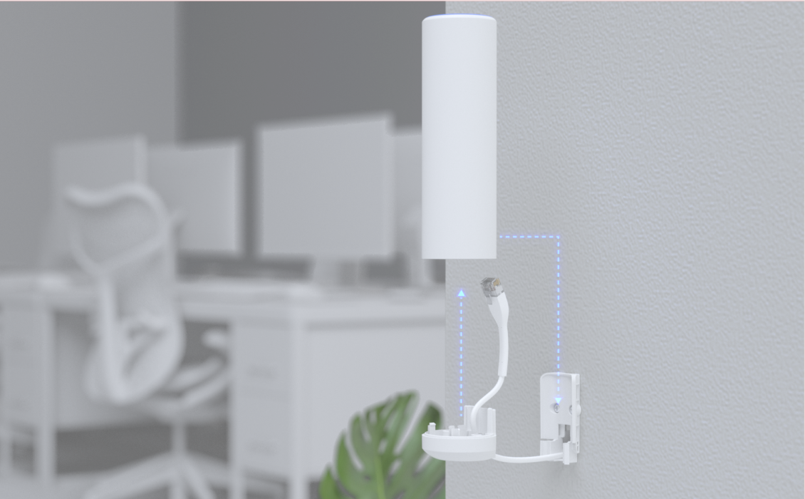 Ubiquiti Networks U6-Mesh 4800 Mbit/s Alb Power over Ethernet (PoE) Suport