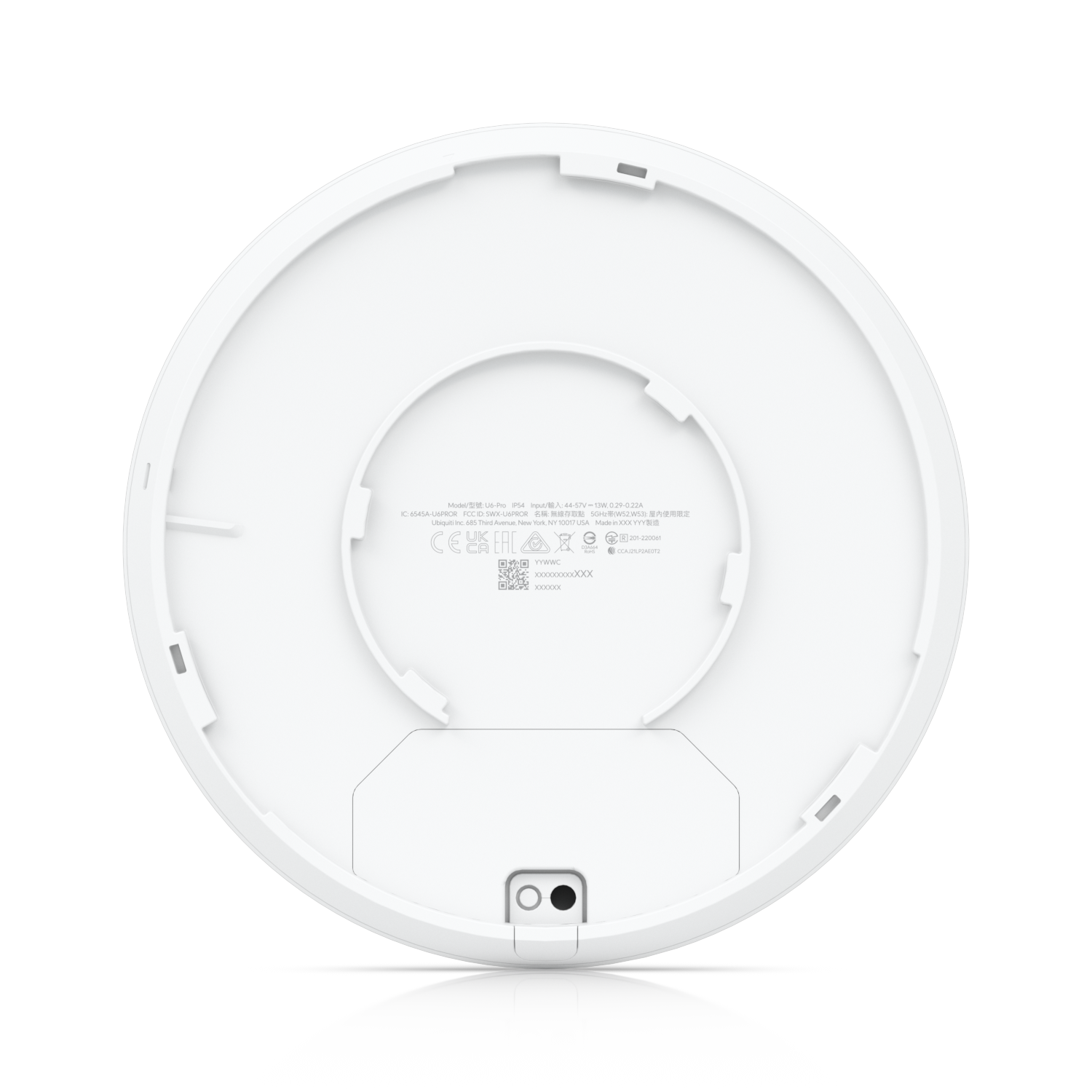 Ubiquiti Networks U6-PRO puncte de acces WLAN 4800 Mbit/s Alb Power over Ethernet (PoE) Suport