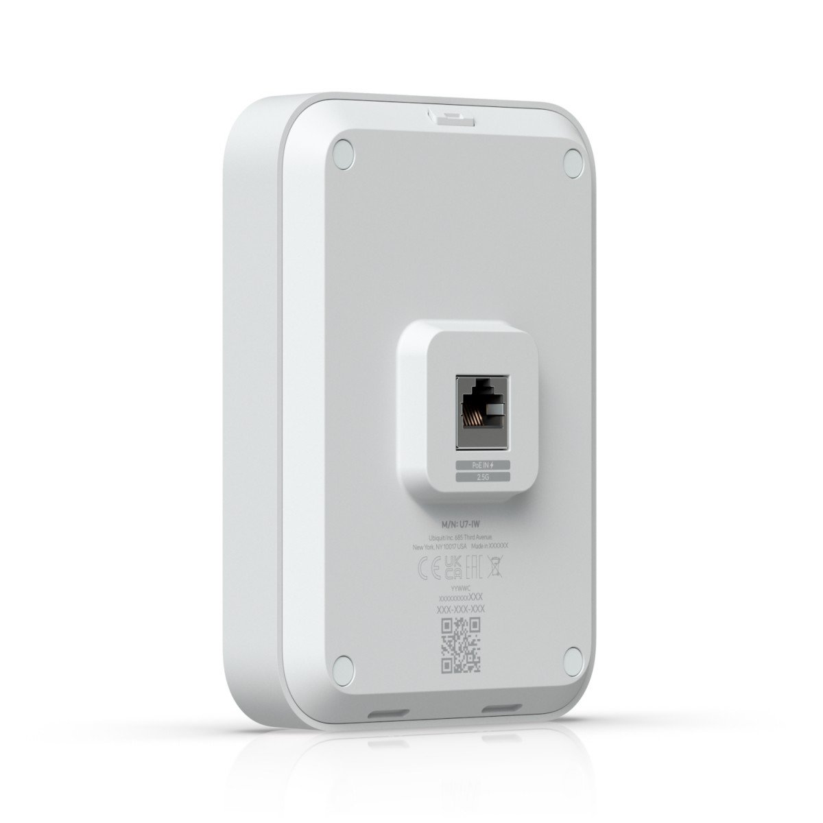 Ubiquiti UniFi U7 In-Wall – Punct de acces Wi-Fi 7 4300 Mbps, montaj perete, PoE, Dual Band, Alb – Ubiquiti U7-IW