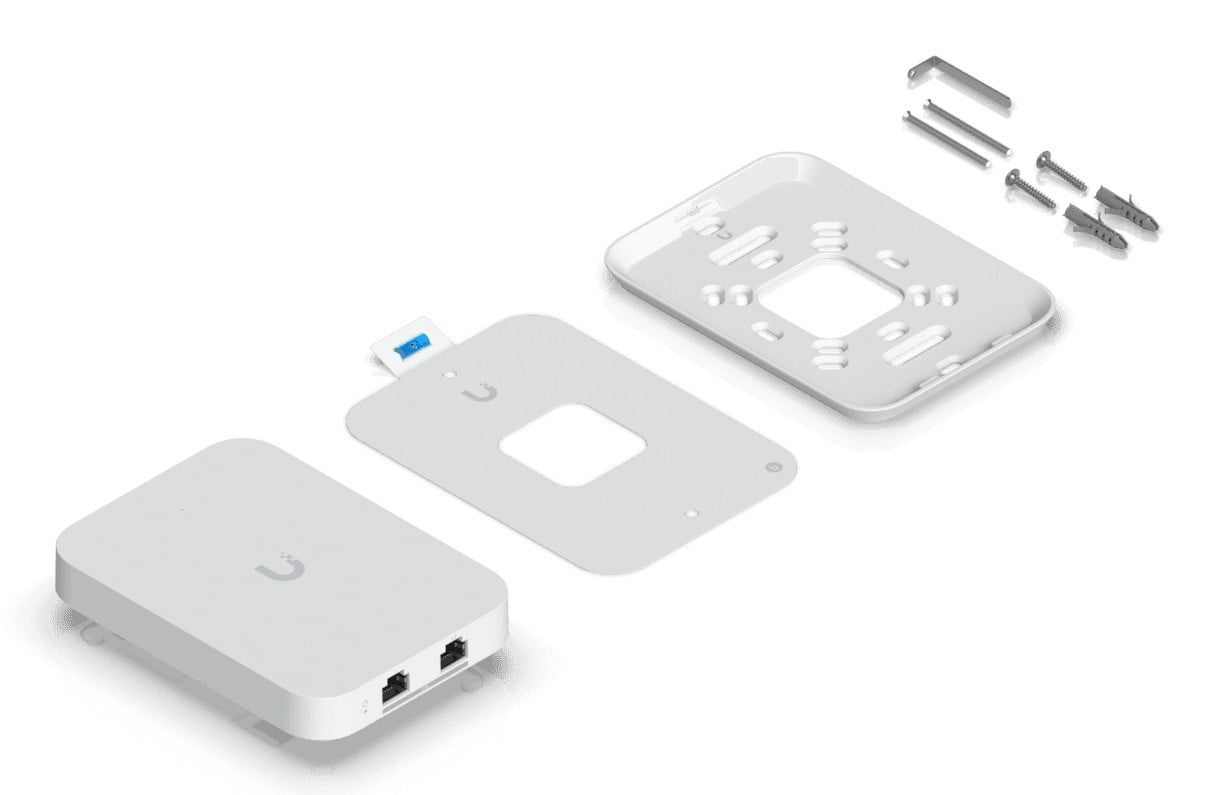 Ubiquiti UniFi U7 In-Wall – Punct de acces Wi-Fi 7 4300 Mbps, montaj perete, PoE, Dual Band, Alb – Ubiquiti U7-IW