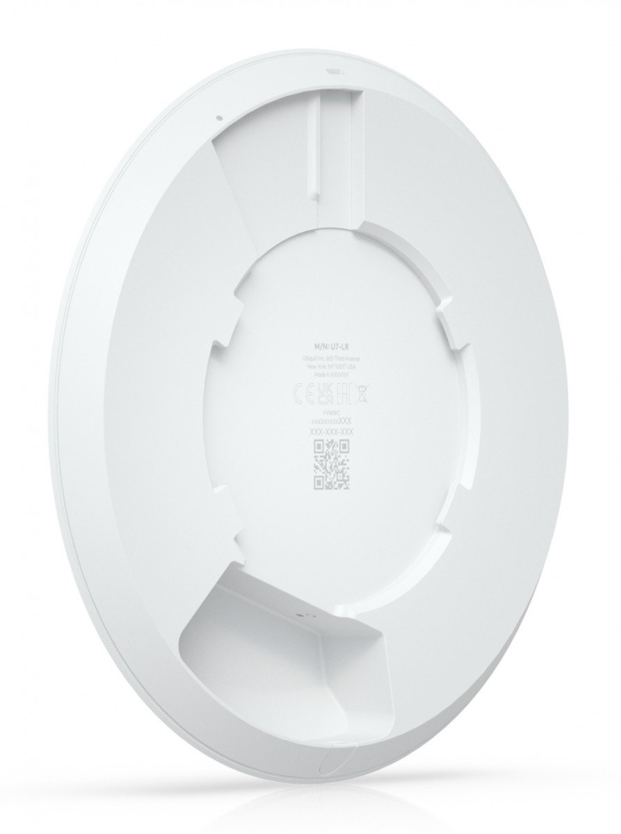 Ubiquiti UniFi U7 Long-Range – Punct de acces Wi-Fi 7 7300 Mbps, acoperire extinsă, PoE+, Alb – Ubiquiti U7-LR