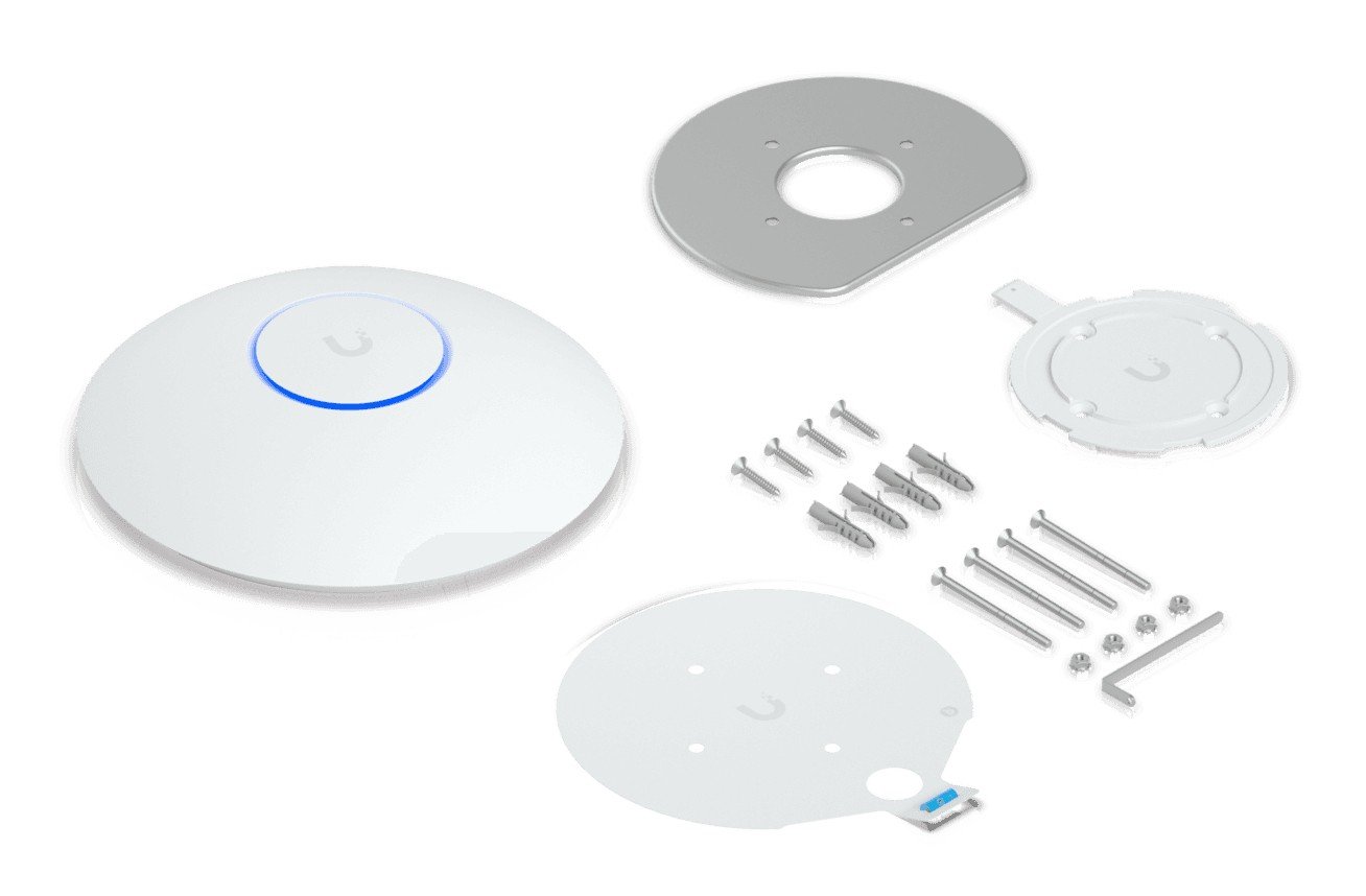 Ubiquiti UniFi U7 Long-Range – Punct de acces Wi-Fi 7 7300 Mbps, acoperire extinsă, PoE+, Alb – Ubiquiti U7-LR