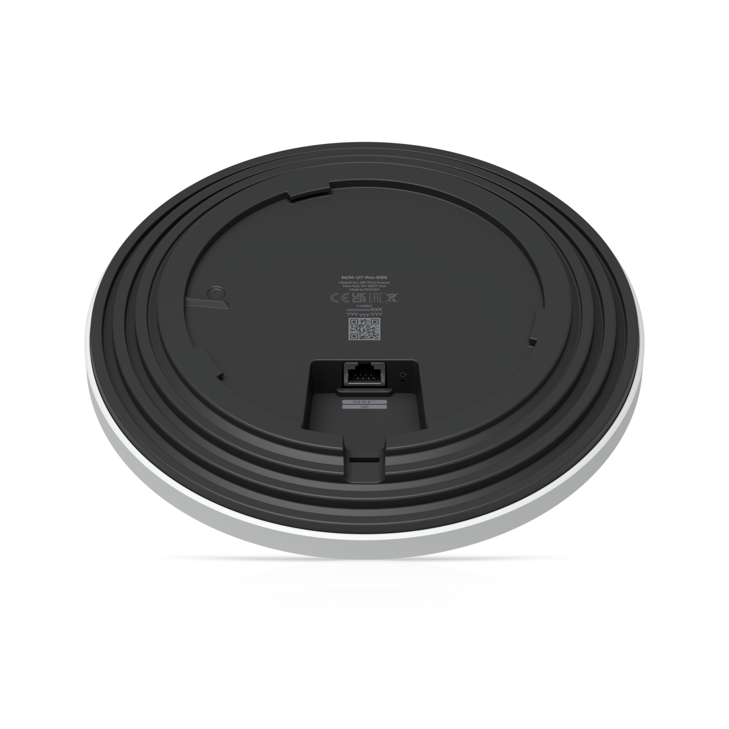 Ubiquiti UniFi U7 Pro XGS – Punct de acces Wi-Fi 7 21,4 Gbps, Quad-Band, 10G SFP+, PoE++, Alb – Ubiquiti U7-Pro-XGS