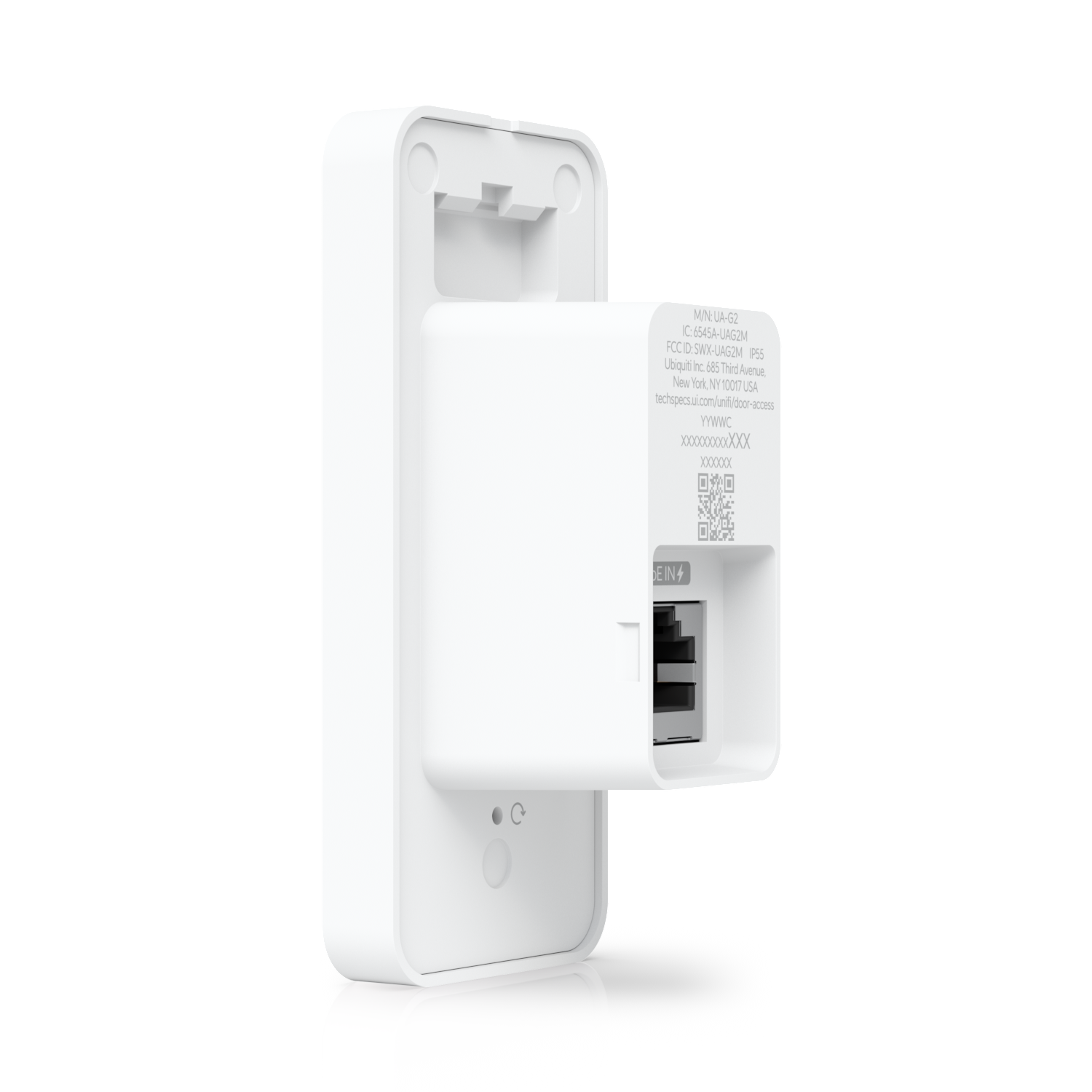 Ubiquiti UniFi Access Reader G2 Black – Cititor control acces RFID/NFC, LED, difuzor integrat, PoE – Ubiquiti UA-G2-Black