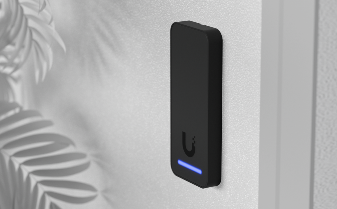 Ubiquiti UniFi Access Reader G2 Black – Cititor control acces RFID/NFC, LED, difuzor integrat, PoE – Ubiquiti UA-G2-Black