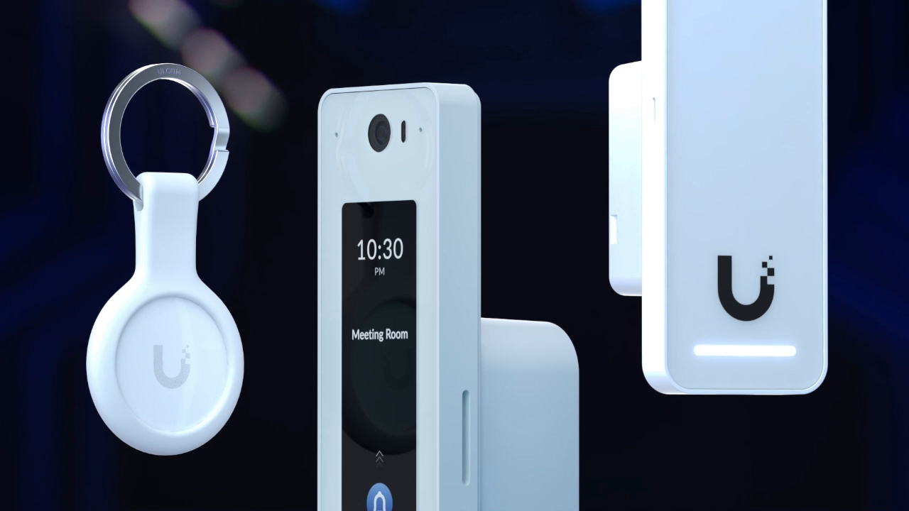 Ubiquiti UniFi Access G2 Starter Kit – Sistem complet control acces cu cititoare, hub și accesorii, Negru/Argintiu – Ubiquiti UA-G2-SK