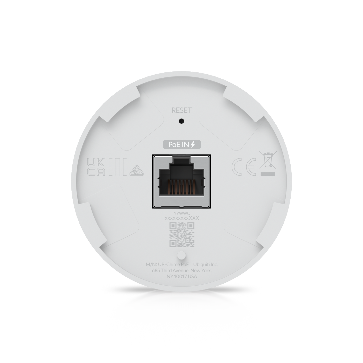 Ubiquiti UACC-Chime-PoE – Ubiquiti UACC-Chime-PoE – Sonerie inteligentă PoE pentru sistemele UniFi Protect, notificări audio clare Ubiquiti UACC-Chime-PoE – Sonerie inteligentă PoE pentru sistemele UniFi Protect, notificări audio clare – Ubiquiti UACC-Chime-PoE