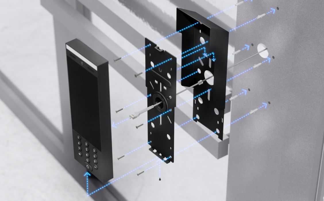 Ubiquiti UACC-Intercom-Sunshield – Ubiquiti UACC-Intercom-Sunshield – Protecție solară pentru interfonul UniFi Access, aluminiu rezistent Ubiquiti UACC-Intercom-Sunshield – Protecție solară pentru interfonul UniFi Access, aluminiu rezistent – Ubiquiti UACC-Intercom-Sunshield