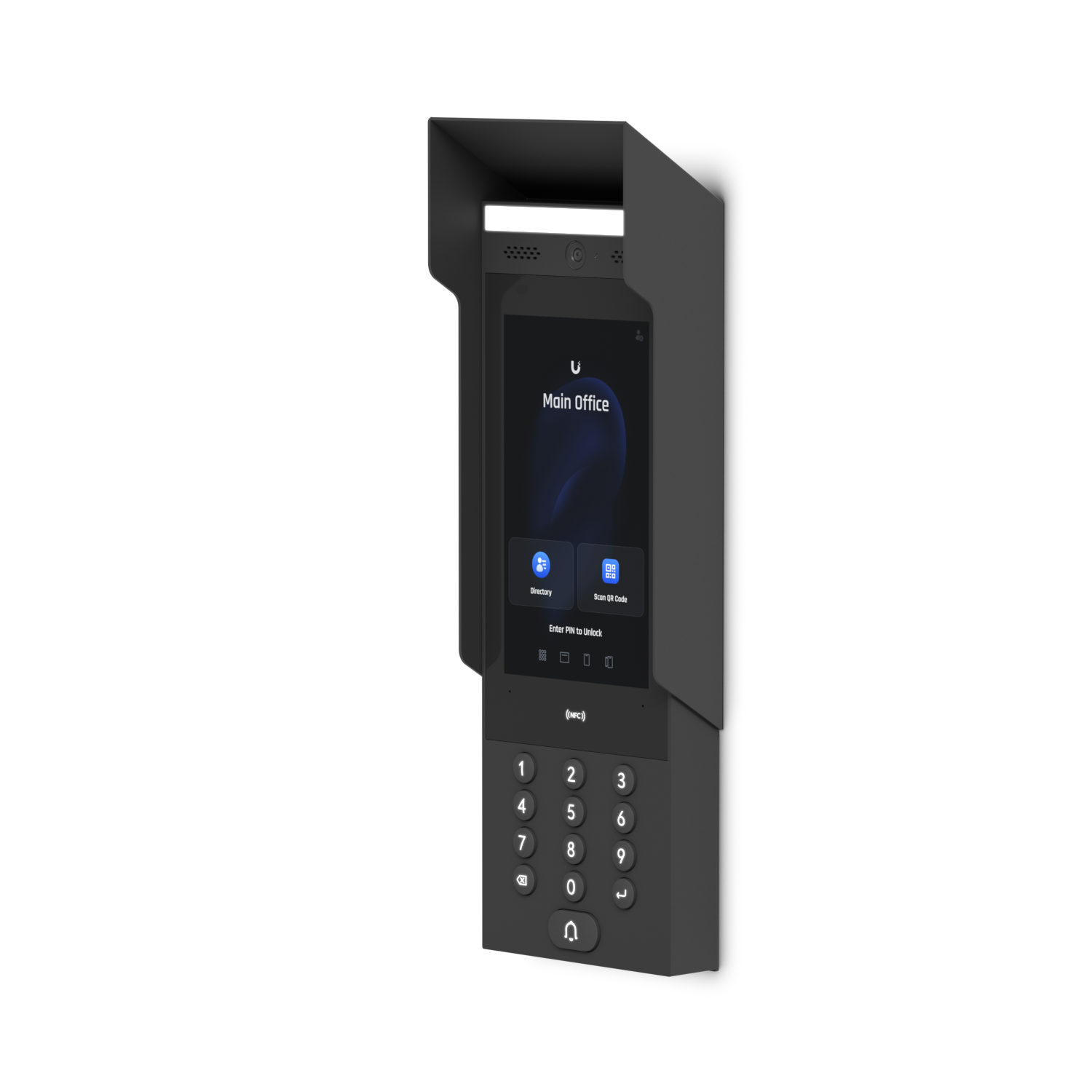 Ubiquiti UACC-Intercom-Sunshield – Ubiquiti UACC-Intercom-Sunshield – Protecție solară pentru interfonul UniFi Access, aluminiu rezistent Ubiquiti UACC-Intercom-Sunshield – Protecție solară pentru interfonul UniFi Access, aluminiu rezistent – Ubiquiti UACC-Intercom-Sunshield
