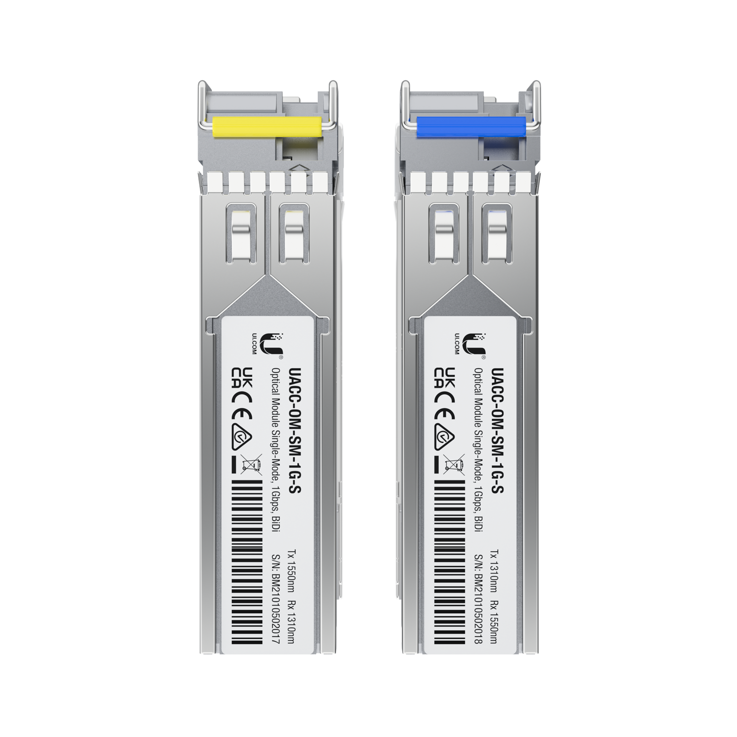 Ubiquiti Networks UACC-OM-SM-1G-S-2 module de emisie-recepție pentru rețele Fibră optică 1250 Mbit/s SFP