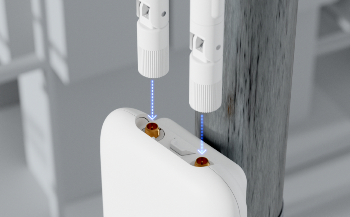 Ubiquiti UACC-UK-Ultra-Omni-Antenna Kit antenă Omni și suport pentru birou