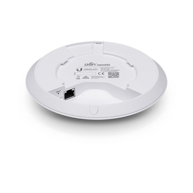 Ubiquiti UAP-NANOHD-5 Networks UniFi nanoHD 1733 Mbit/s Alb Power over Ethernet (PoE) Suport