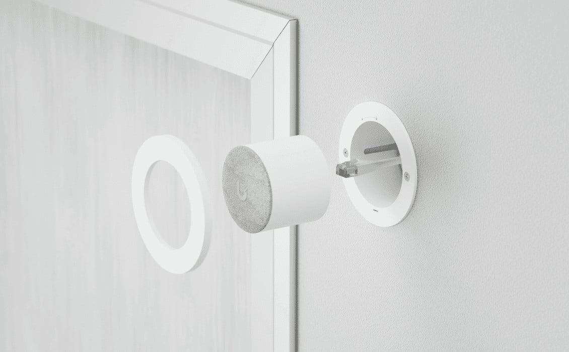 Ubiquiti UVC-G4-Doorbell-Pro-PoE-Kit-White – Sonerie video PoE inteligentă UniFi Protect cu cameră duală AI, Alb – Ubiquiti UVC-G4 Doorbell Pro PoE Kit-White