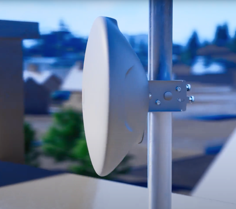 Ubiquiti Networks WAVE-LR repetoare de rețea Transmițător rețea Alb 10, 100, 1000 Mbit/s