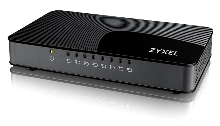 Zyxel GS-108S v2 Gigabit Ethernet (10/100/1000) Negru