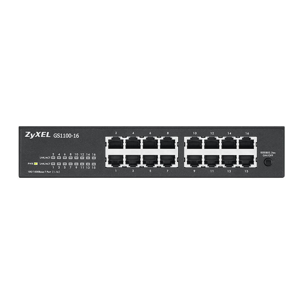 Zyxel GS1100-16 Fara management Gigabit Ethernet (10/100/1000)